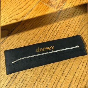 Like new- Dorsey Gold Rivière Crystal Tennis Bracelet - 18K Gold coated